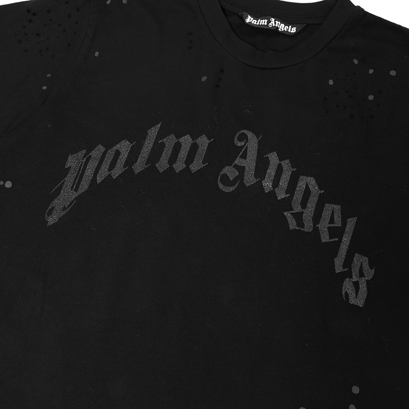 palm angels logo t-shirt