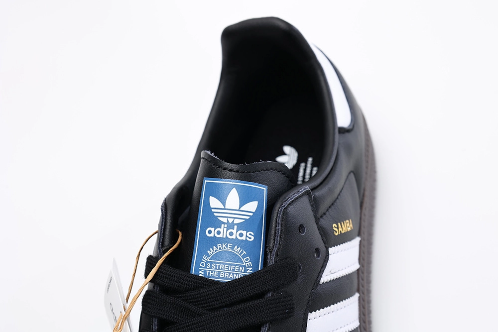 adidas samba og black white gum reps