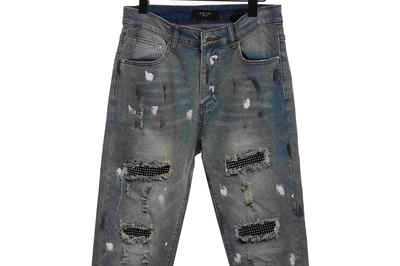 amiri splash ink hot diamond jeans reps