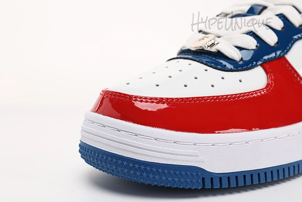 bapesta fs-001 low ‘red white blue’ reps