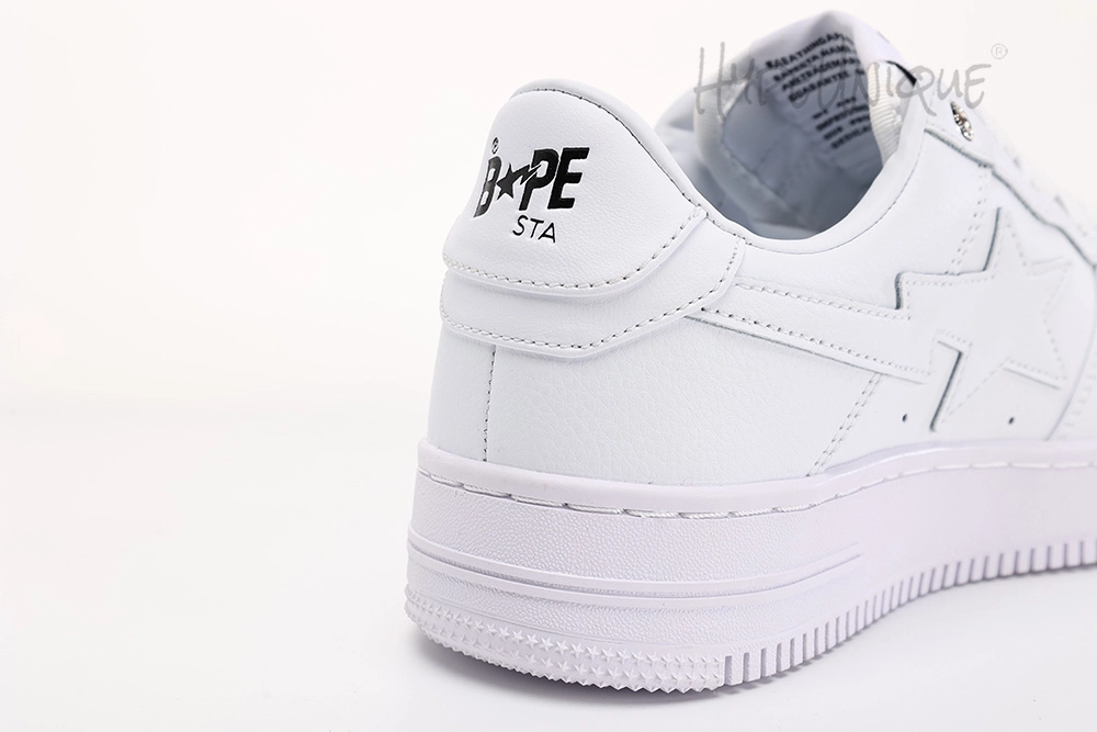 bapesta air force “white” reps