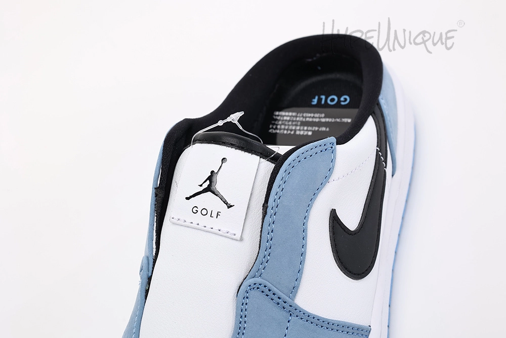 jordan 1 mule golf university blue reps