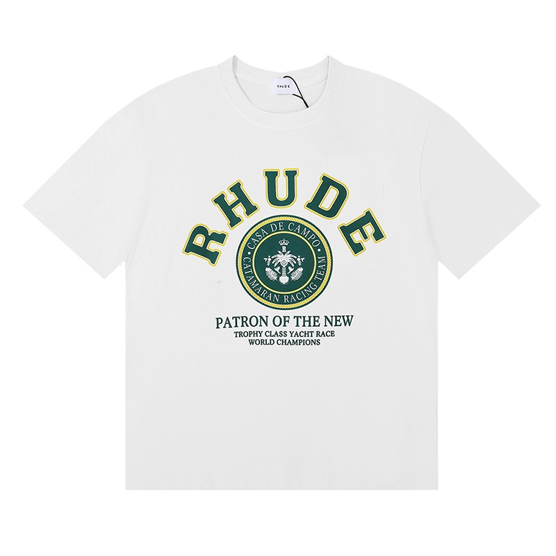 rhude casa de campo print t-shirt reps