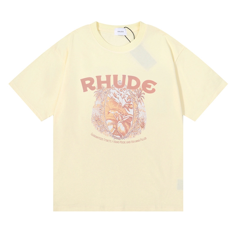 rhude cigaro print t-shirt reps