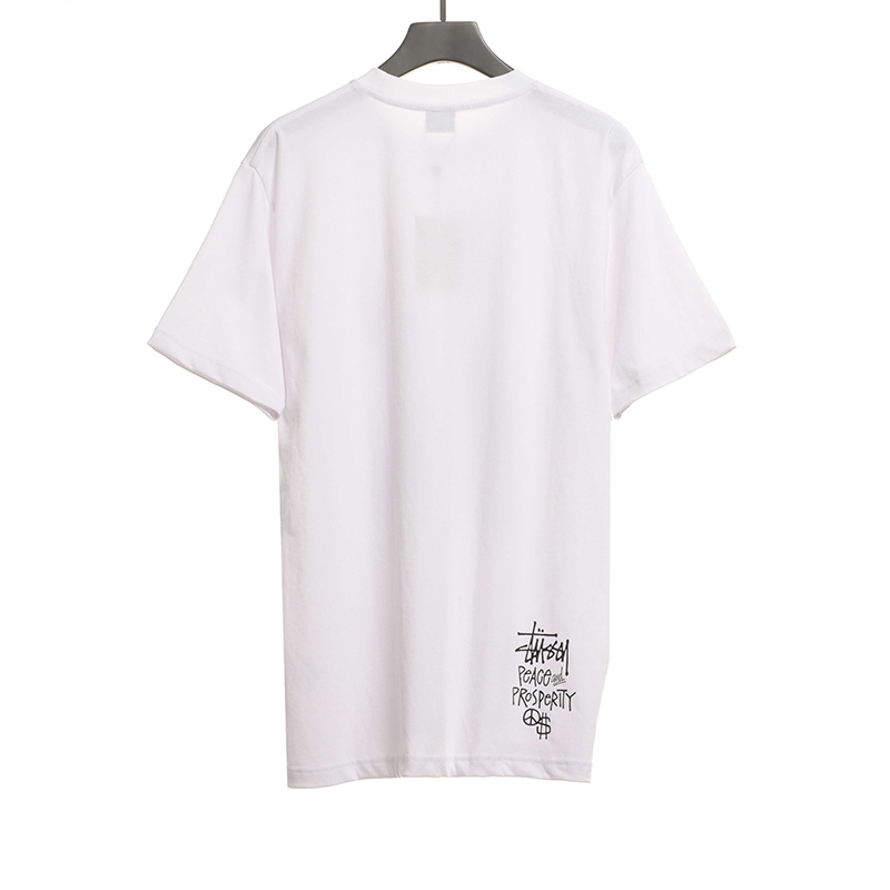 stussy peace prosperity t-shirt reps