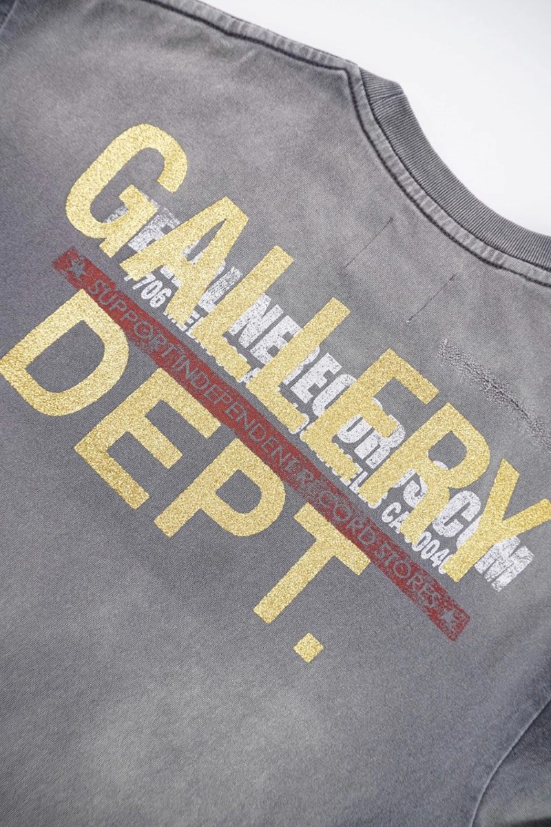 gallery dept record print t-shirt