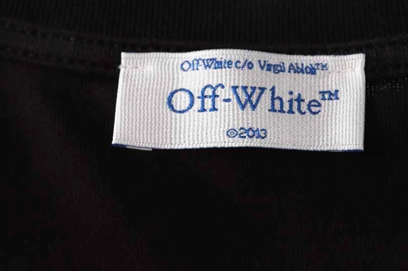 off-white scan arr over t-shirt