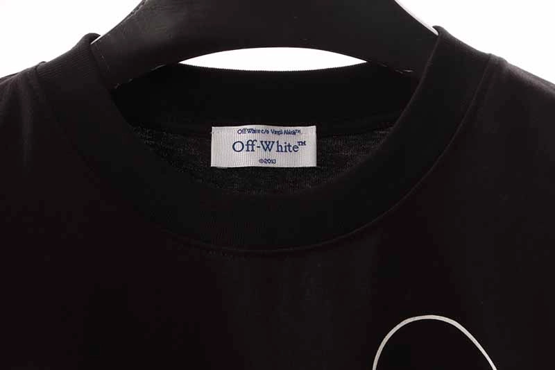 off-white scan arr over t-shirt