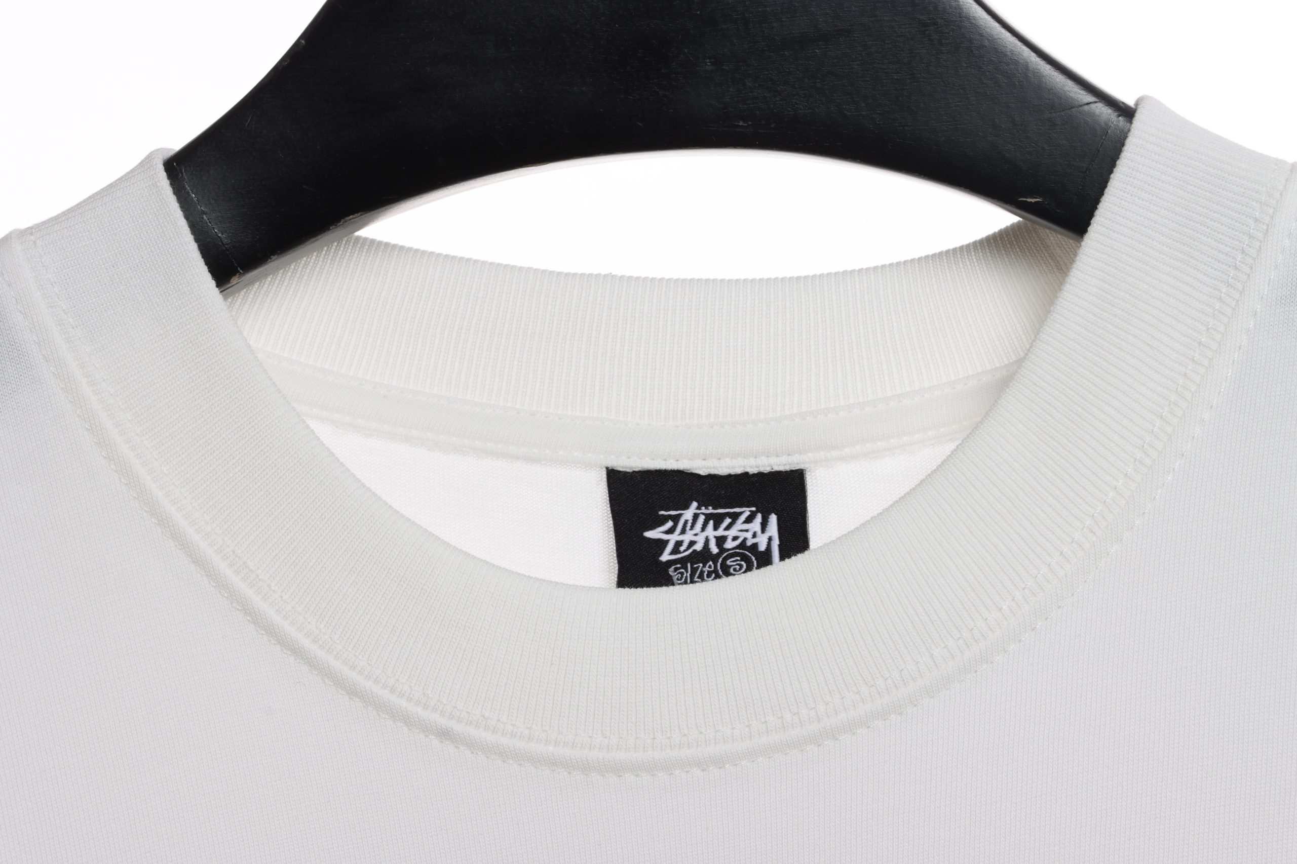 stussy character reflective print t-shirt rep