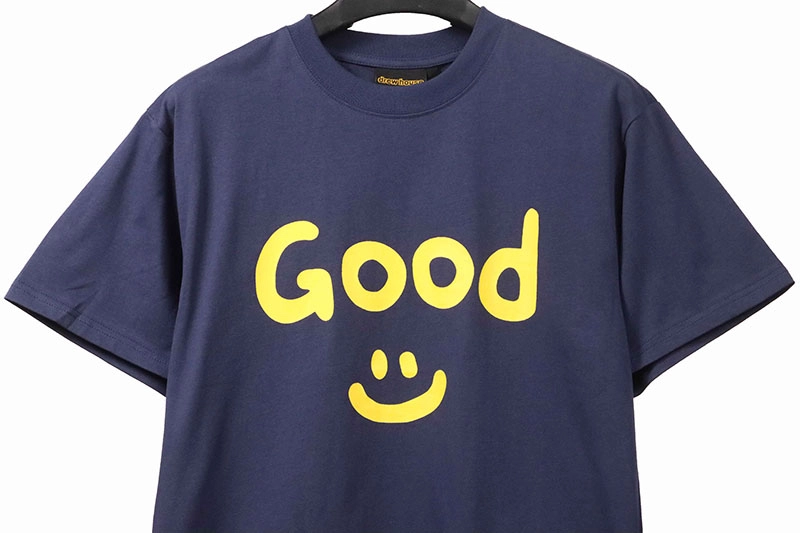 drew smiley face print t-shirt