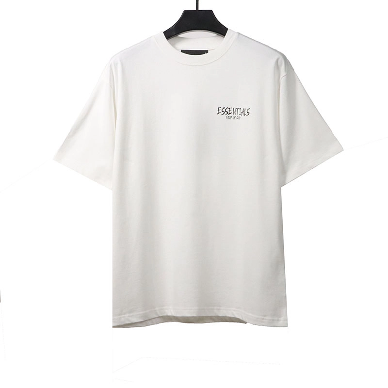 fear of god essentials signature letter t-shirt