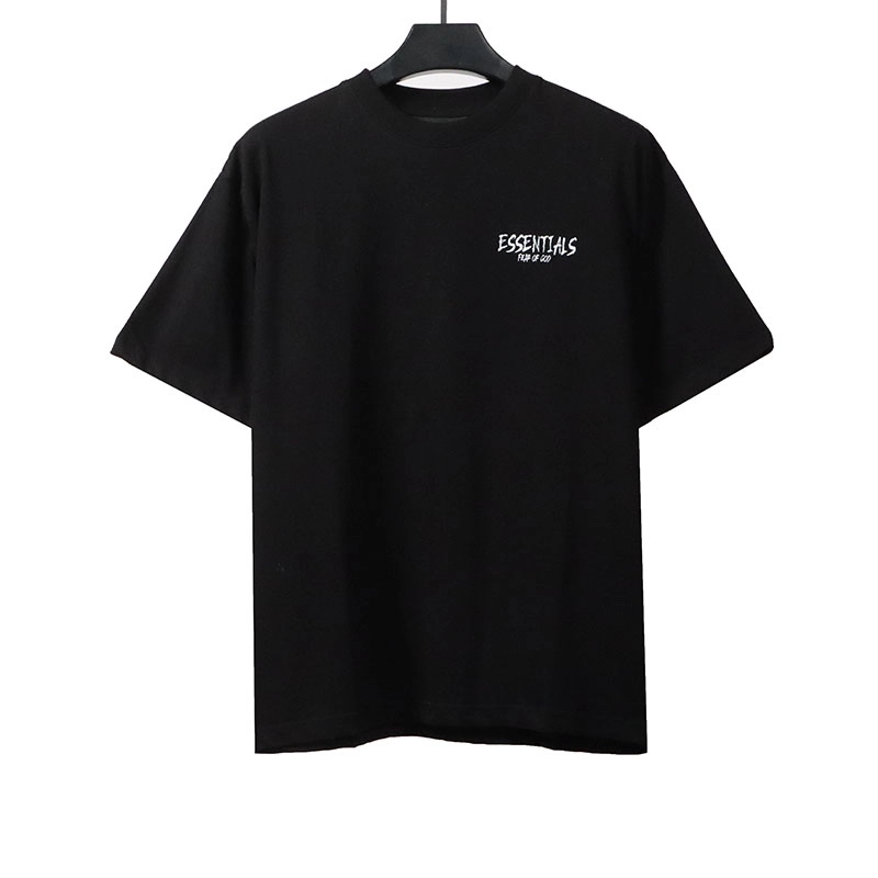 fear of god essentials signature letter t-shirt