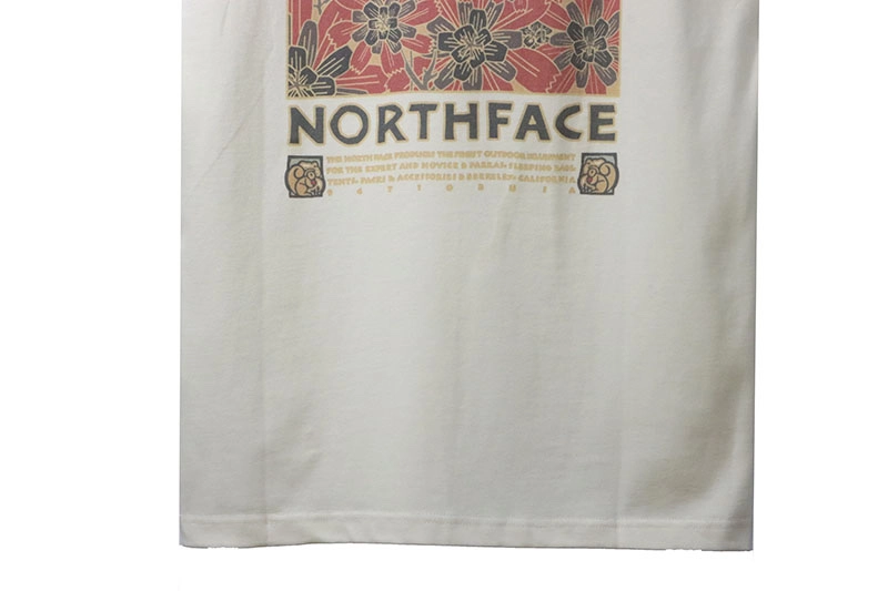 the north face floral landscape print t-shirt