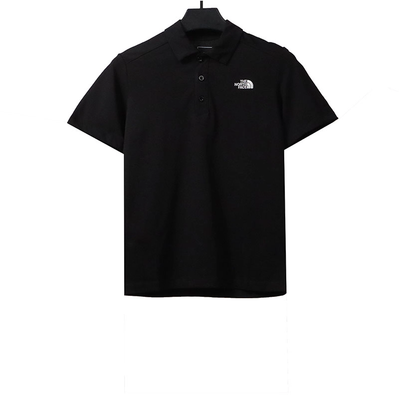 the north face small logo polo