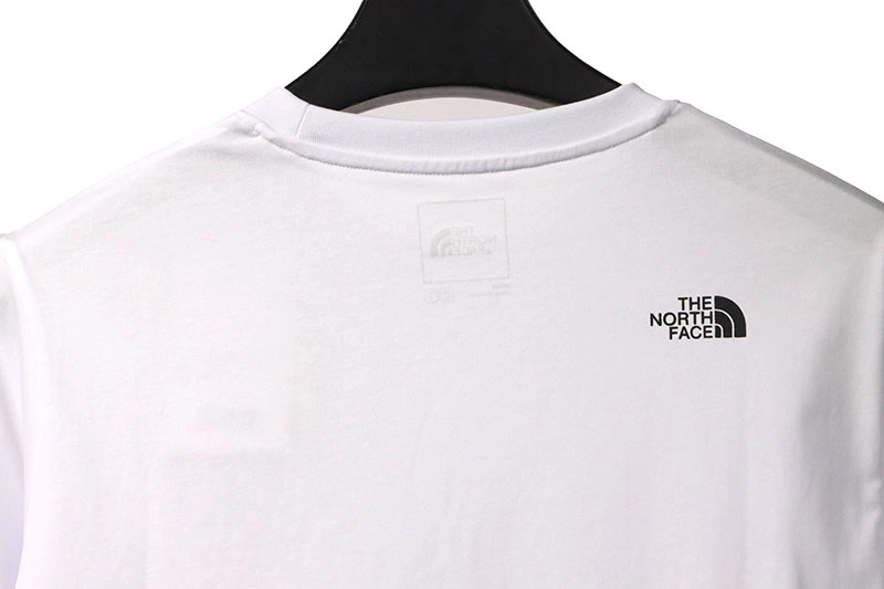 the north face various logo print t-shirt