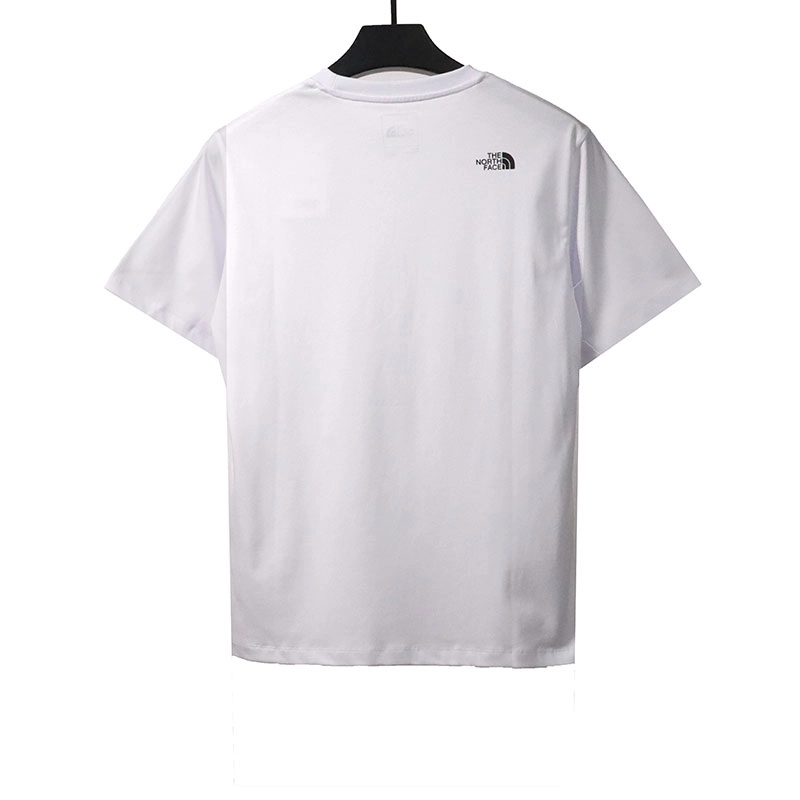 the north face various logo print t-shirt