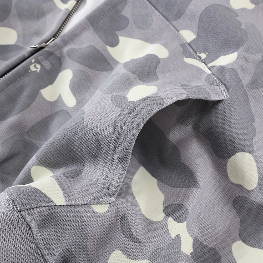 bape city camo shark full zip hoodie mens reps