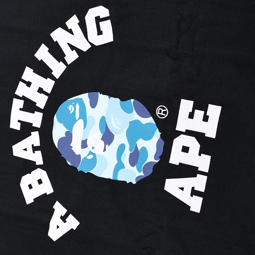 black abc camo t-shirt (blue logo)