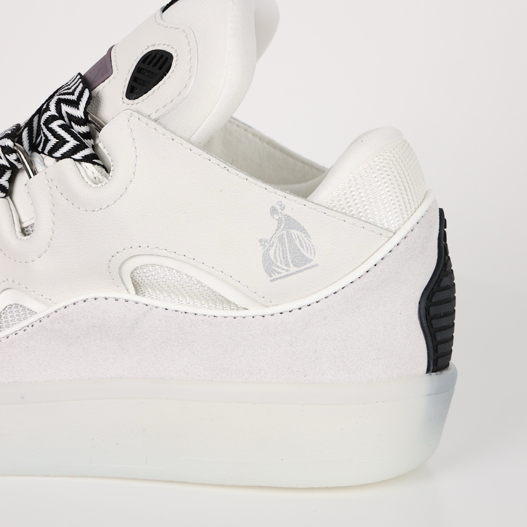 lanvin curb sneakers ‘white transparent’