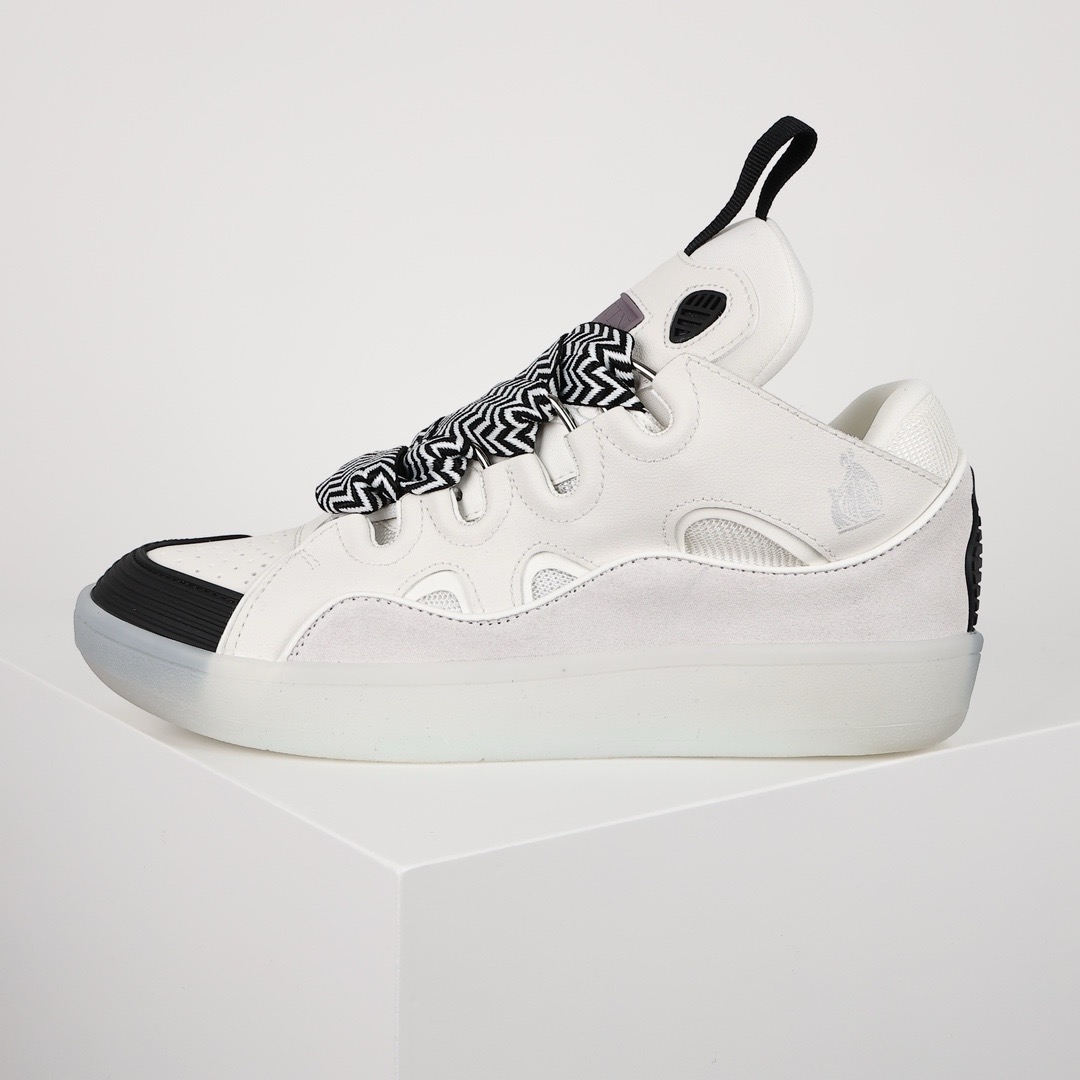 lanvin curb sneakers ‘white transparent’