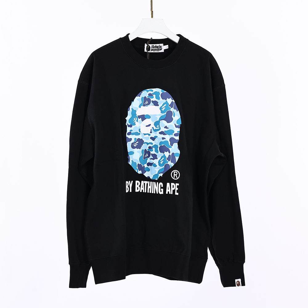 bape abc camo by bathing ape l/s sweater (fw22)